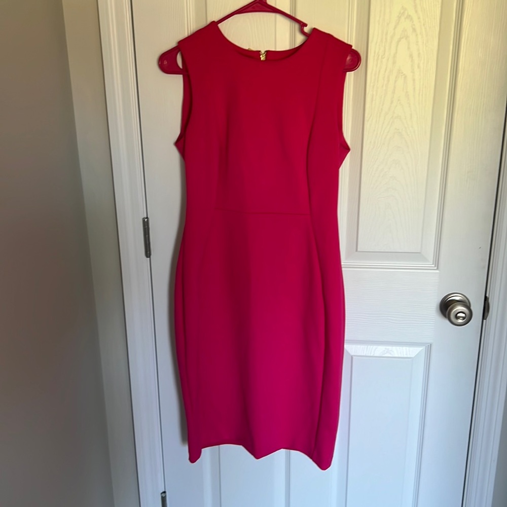 Calvin Klein Fuschia dress
